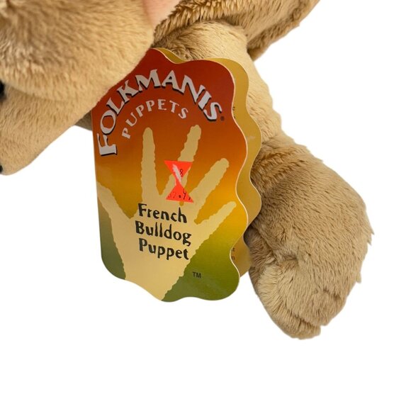 Fokmanis Puppet French Bulldog Plush Dog 16 inch - Picture 7 of 9